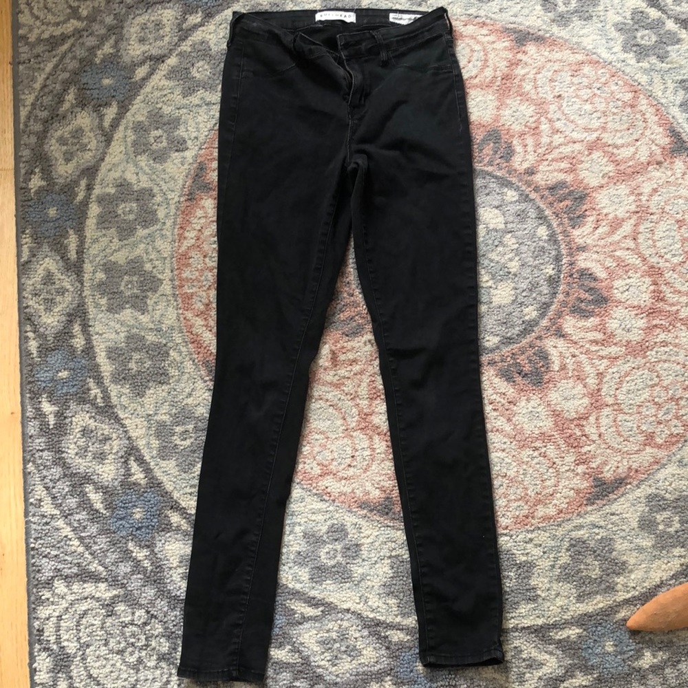 Size 28 PacSun Bullhead Blackwashed Denim Jeggings